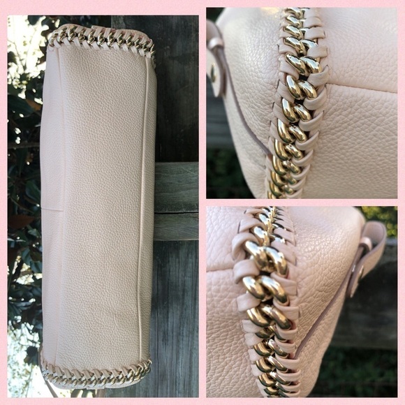 34339 Coach Apricot Peach Whiplash Prairie Bag NWT - Picture 5 of 8